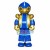 Adult Blue Iron Man Robot Mascot Costume