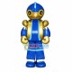 Adult Blue Iron Man Robot Mascot Costume Adult Blue Iron Man Robot Mascot Costume