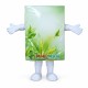 Small Packet of Scented Tissues Mascot Costume Small Packet of Scented Tissues Mascot Costume