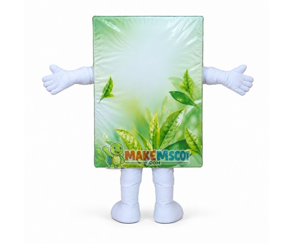 Small Packet of Scented Tissues Mascot Costume Small Packet of Scented Tissues Mascot Costume