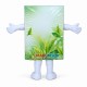 Small Packet of Scented Tissues Mascot Costume Small Packet of Scented Tissues Mascot Costume