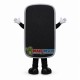 Widescreen Android Phone Mascot Costume Widescreen Android Phone Mascot Costume