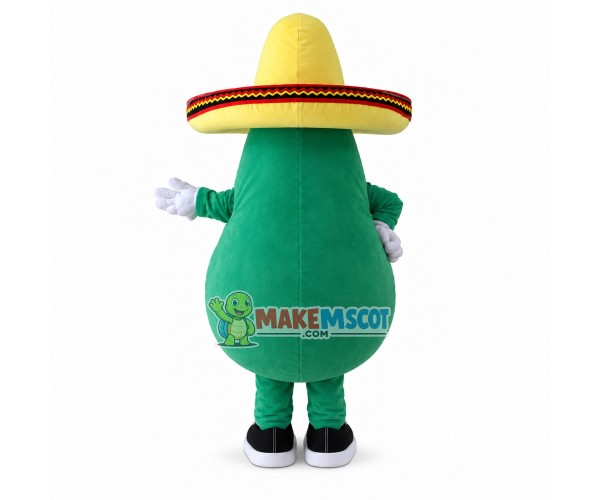 Avocado Wearing Sunglasses Cartoon Mascot Costume Avocado Wearing Sunglasses Cartoon Mascot Costume