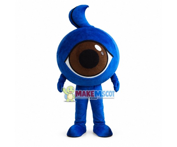 Adult Cartoon Big Eyeball Mascot Costume