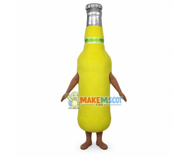 Lemon Beer With Refreshing Taste Mascot Costume Lemon Beer With Refreshing Taste Mascot Costume