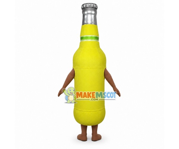 Lemon Beer With Refreshing Taste Mascot Costume Lemon Beer With Refreshing Taste Mascot Costume
