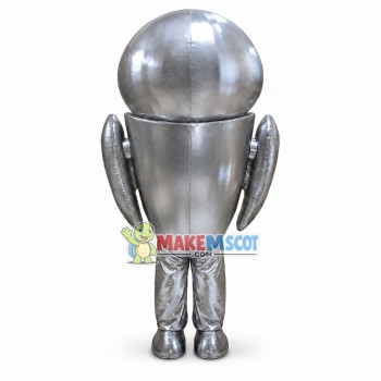 Intelligent Alien Robot Cartoon Mascot Costume Intelligent Alien Robot Cartoon Mascot Costume