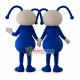 Cartoon Blue Ant With Long Tentacles Mascot Costume Cartoon Blue Ant With Long Tentacles Mascot Costume