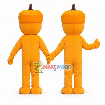Autumn Leaf Fruit Doll Mascot Costume Autumn Leaf Fruit Doll Mascot Costume