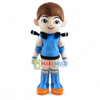 Practicing Sport Boy Mascot Costume