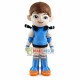 Practicing Sport Boy Mascot Costume