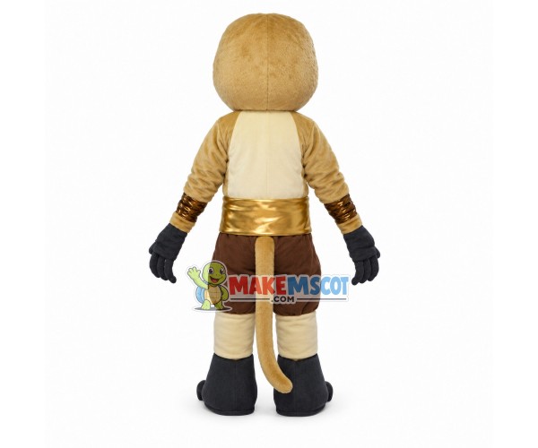Golden Monkey In The Shorts Mascot Costume Golden Monkey In The Shorts Mascot Costume