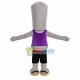 Sloppy Zombie Bronze Man Mascot Costume