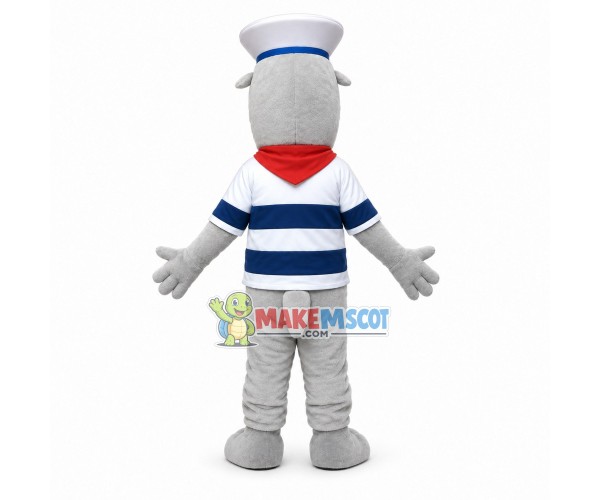 Honest Sailor Seal Mascot Costume Honest Sailor Seal Mascot Costume