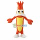Orange River Prawn Mascot Costume Orange River Prawn Mascot Costume