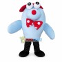 Cartoon Dolphin Wearing Red Tie Mascot Costume