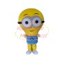 Rotating Cartoon Light Bulb Mascot Costume