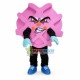 Strawberry Waffle Cartoon Mascot Costume Strawberry Waffle Cartoon Mascot Costume