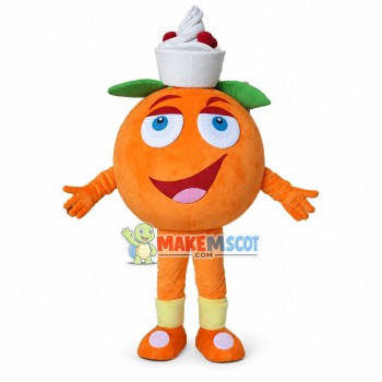 Fruit Yogurt Ice Cream Mascot Costume Fruit Yogurt Ice Cream Mascot Costume