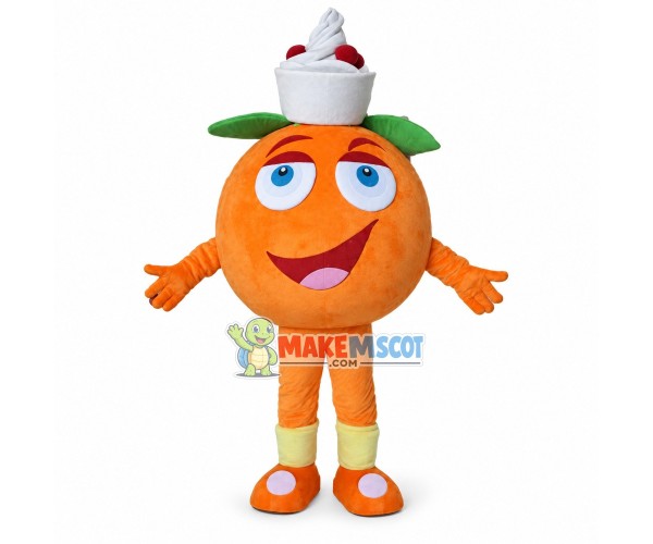 Fruit Yogurt Ice Cream Mascot Costume Fruit Yogurt Ice Cream Mascot Costume
