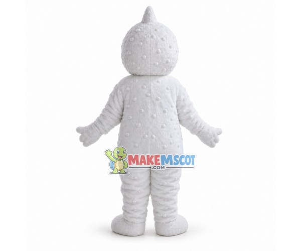 Hairy Monster Covered In Transparent Beads Mascot Costume Hairy Monster Covered In Transparent Beads Mascot Costume