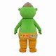 Green One-eyed Monster Cartoon Mascot Costume Green One-eyed Monster Cartoon Mascot Costume