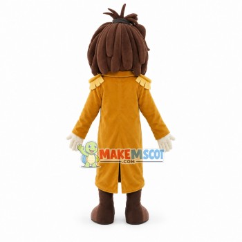 Heroic Chief Officer Mascot Costume Heroic Chief Officer Mascot Costume