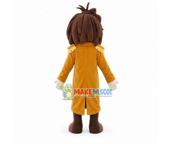 Heroic Chief Officer Mascot Costume Heroic Chief Officer Mascot Costume