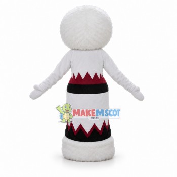 Thick Furry Snow Monster Mascot Costume Thick Furry Snow Monster Mascot Costume