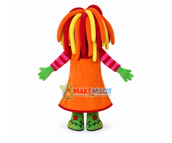 Kindergarten Childlike Doll Mascot Costume