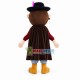 Juggling Bearded Man Mascot Costume Juggling Bearded Man Mascot Costume