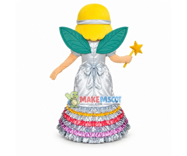 The Pretty Girl In Flower Fairy Suit Mascot Costume