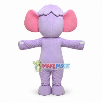 Elephant Baby In the Nightcap Mascot Costume Elephant Baby In the Nightcap Mascot Costume
