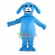 Trained Blue Dog Mascot Costume Trained Blue Dog Mascot Costume
