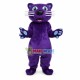 Pure Simple Purple Leopard Mascot Costume