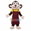 Working Monkey Wearing Apron Mascot Costume
