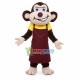 Working Monkey Wearing Apron Mascot Costume