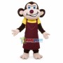 Working Monkey Wearing Apron Mascot Costume