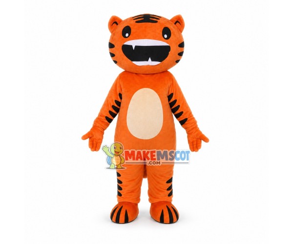 Naughty Cute Baby Tiger Mascot Costume Naughty Cute Baby Tiger Mascot Costume