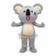 Anxious Gray Star Koala Mascot Costume Anxious Gray Star Koala Mascot Costume