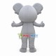 Anxious Gray Star Koala Mascot Costume Anxious Gray Star Koala Mascot Costume