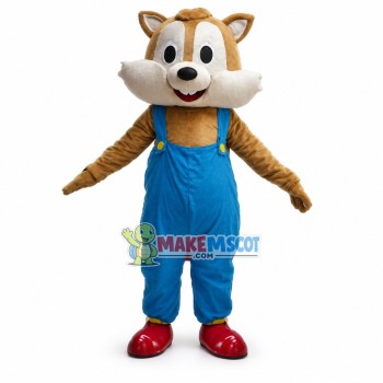 Lively Sport Squirrel Mascot Costume Lively Sport Squirrel Mascot Costume