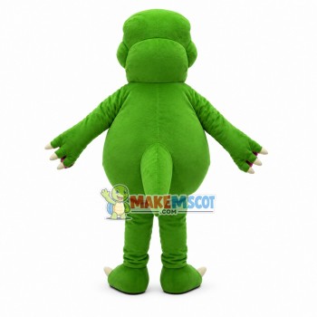 Adult Green Sharp Teeth Dragon Mascot Costume Adult Green Sharp Teeth Dragon Mascot Costume