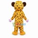 Little Blue-eyed Leopard Mascot Costume Little Blue-eyed Leopard Mascot Costume