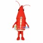 Cartoon Prawn of Breathable Material Mascot Costume