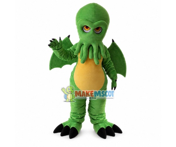 Mutant Flying Octopus Monster Mascot Costume Mutant Flying Octopus Monster Mascot Costume