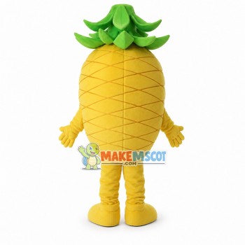 Peeled Juicy Pineapple Mascot Costume Peeled Juicy Pineapple Mascot Costume