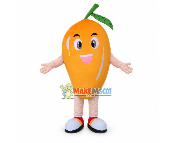 Mango With High Sugar Content Mascot Costume Mango With High Sugar Content Mascot Costume