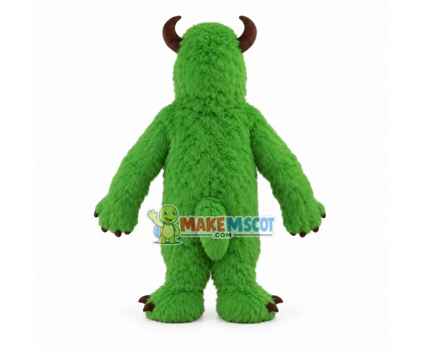 Sullivan the Green Shaggy Monster Mascot Costume Sullivan the Green Shaggy Monster Mascot Costume