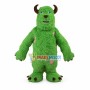 Sullivan the Green Shaggy Monster Mascot Costume